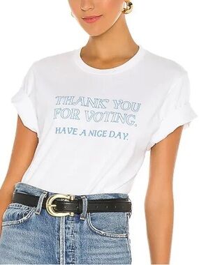 Lovers + Friends Thank You For Voting T-Shirt